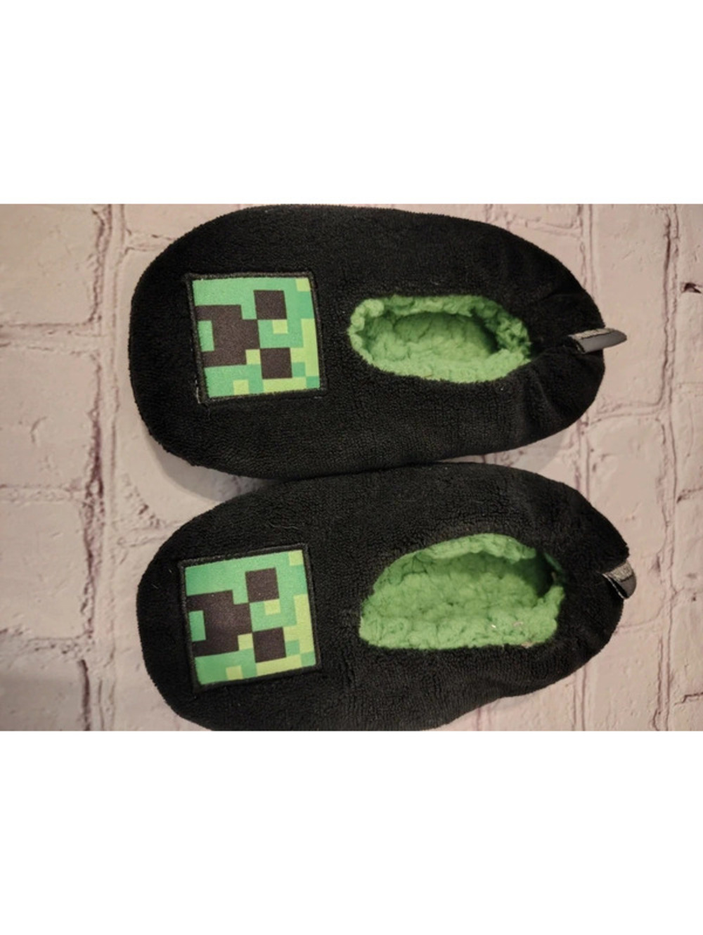 Minecraft Slippers Socks Size Medium Toddler